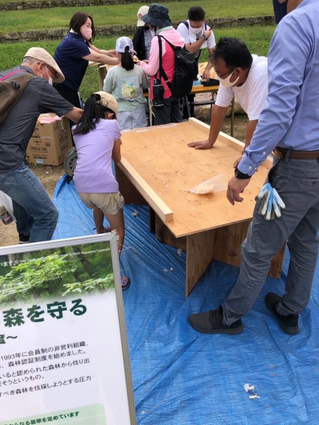 日本の森再生プロジェクトのイベント