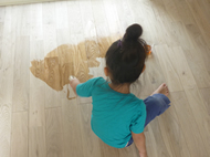 ナラフローリング施工例